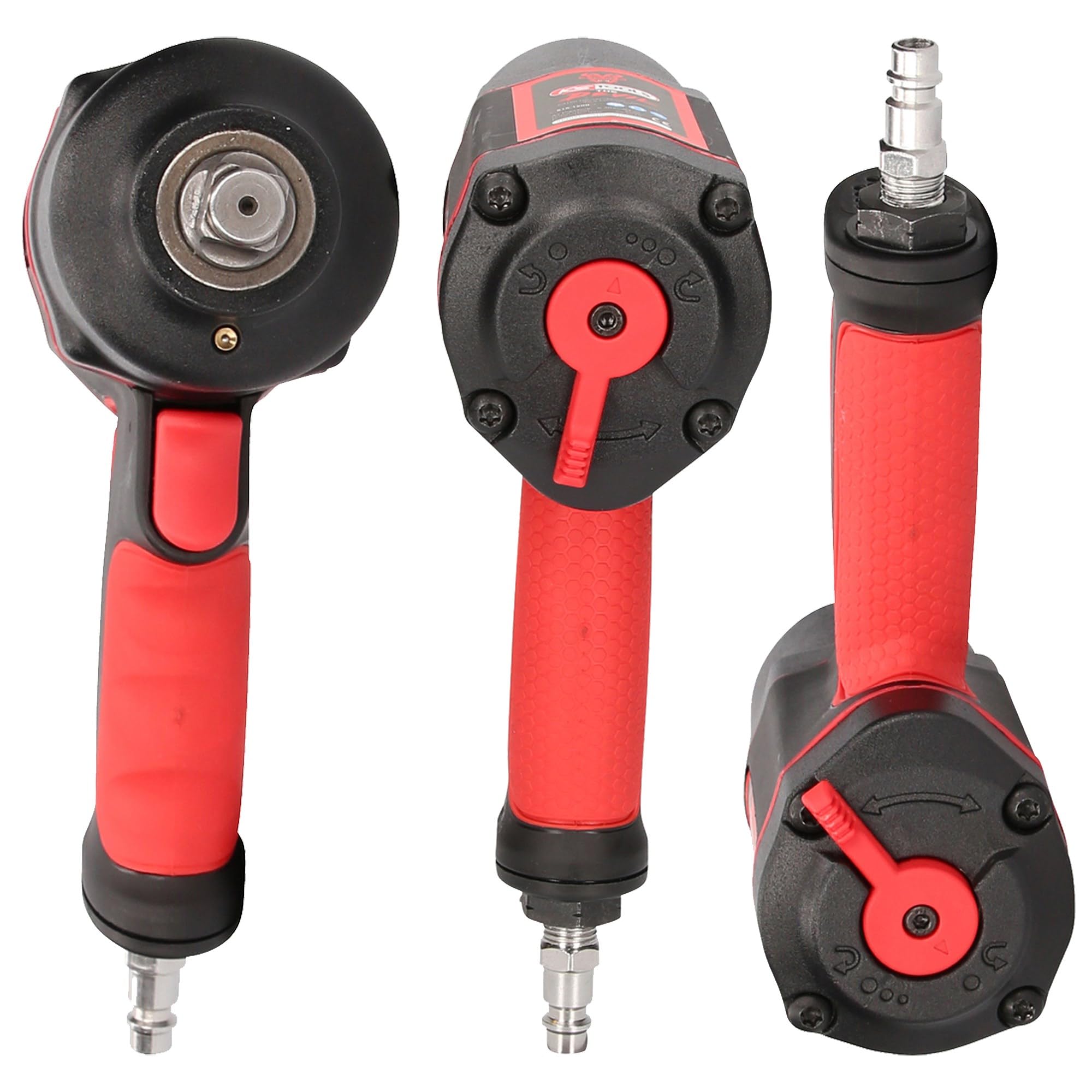KS Tools 515.1200 1/2" Avvitatore ad impulsi pneumatico THE DEVIL ad alte prestazioni 1.600 Nm