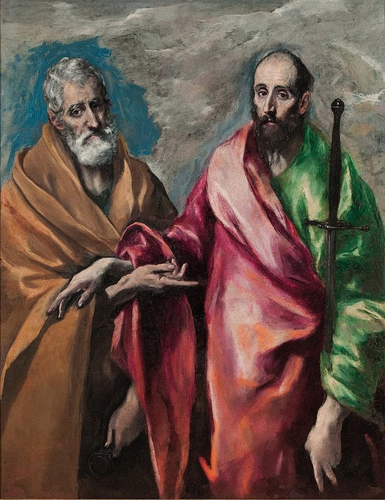 Cuadro El Greco San Pedro y San Pablo para un salón elegante y sofisticado 5