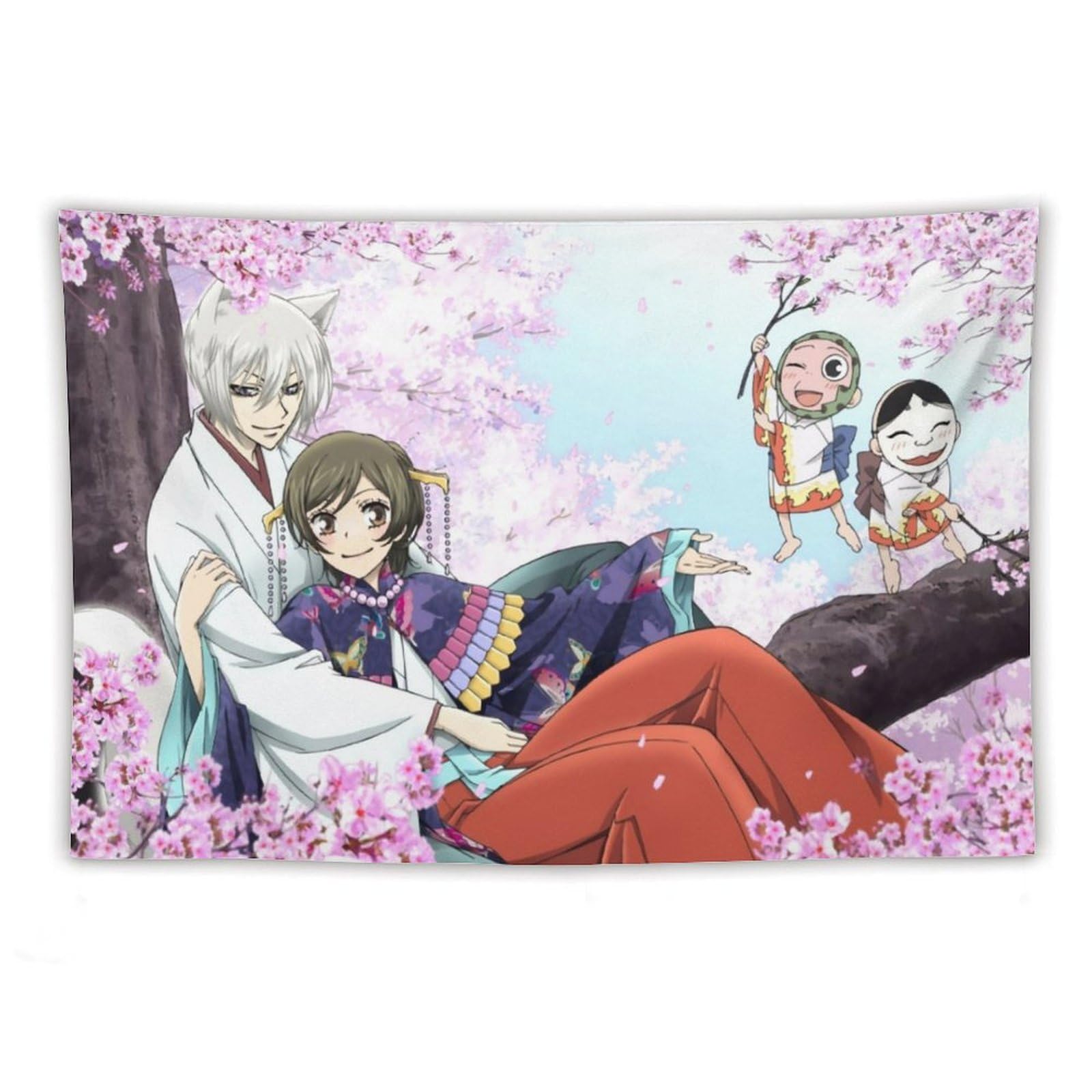 Amazon.co.jp: タペストリー おしゃれ 神様はじめました 桃園奈々生 巴  