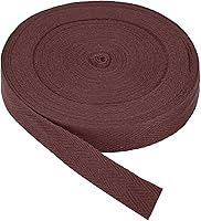 Vista 153 de PATIKIL Cinta de sarga de algodón de 1 pulgada, 50 yardas, cinta de algodón, cinta de encuadernación al bies, cinta de espiga para costura, Verde