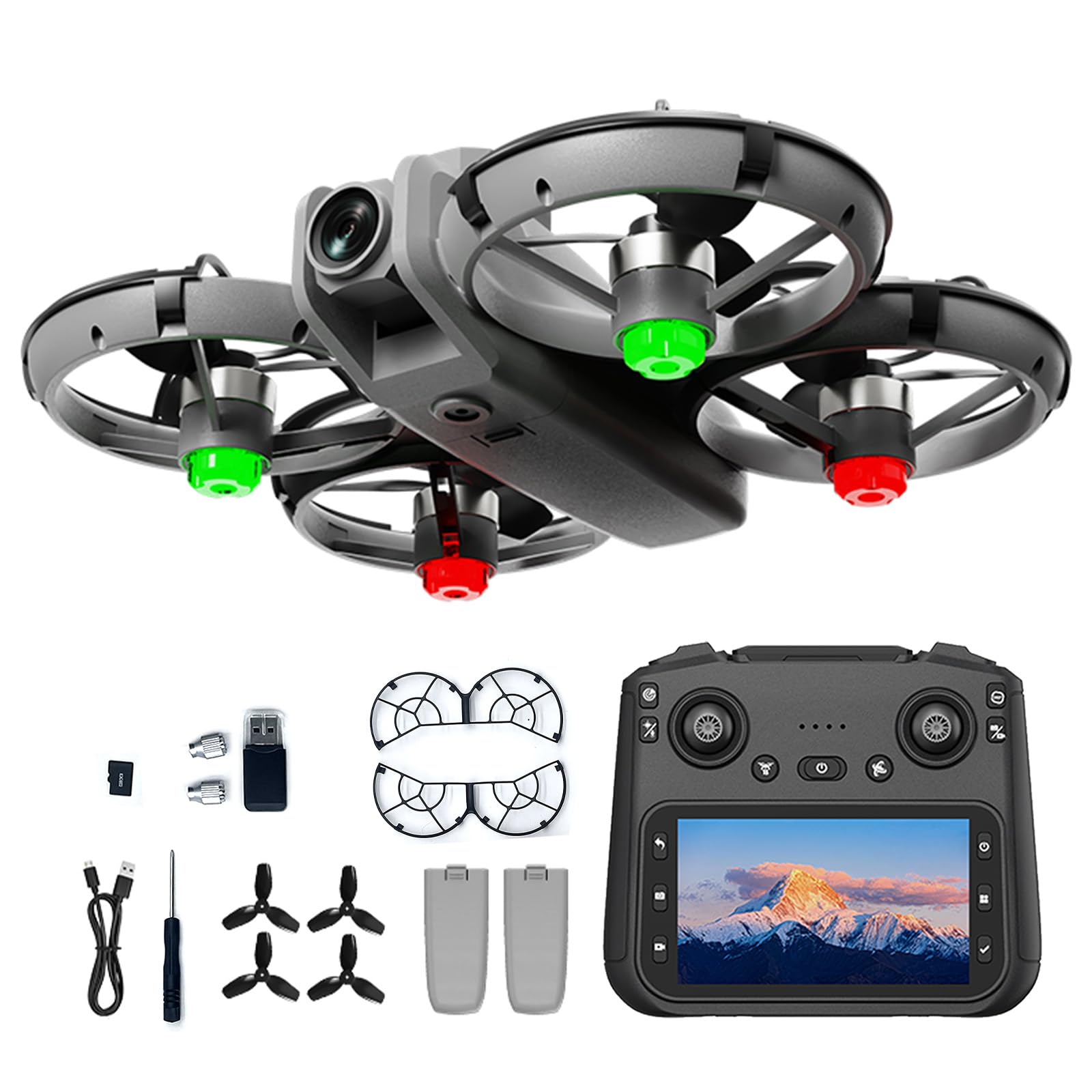 Drone Quadricoptère ≤129g Caméra 2K
