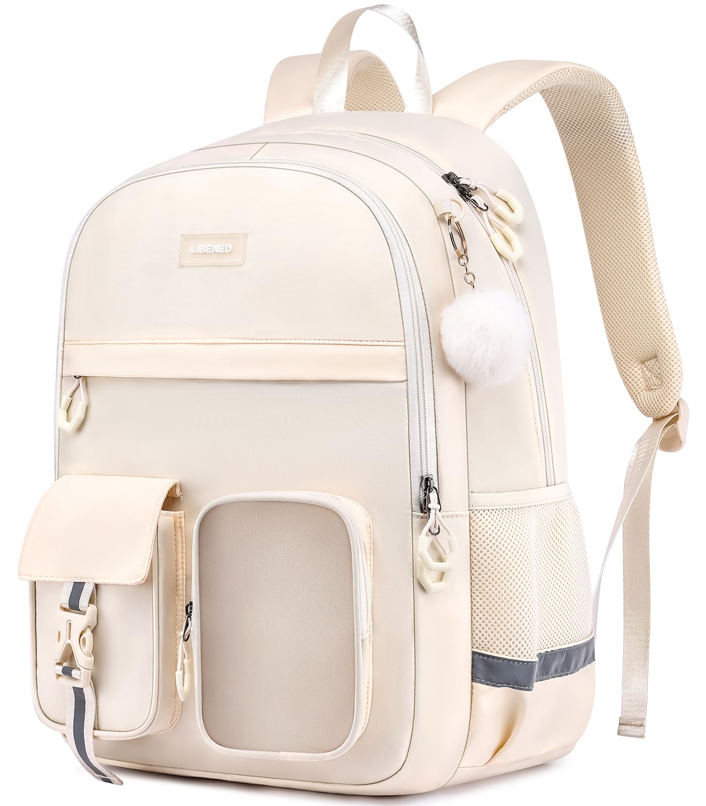 School Backpack for Teen Girls, Cute Aesthetic Lightweight School Bag | Sturdy Ergonomic…
