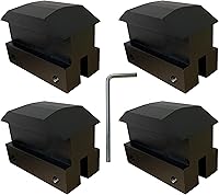 Vista 1 de Almohadilla elevadora de aluminio anodizado para Camaro 6ª generación para Chevrolet Jack Pad 2012 2016 2017 2018 2019 2021, 4