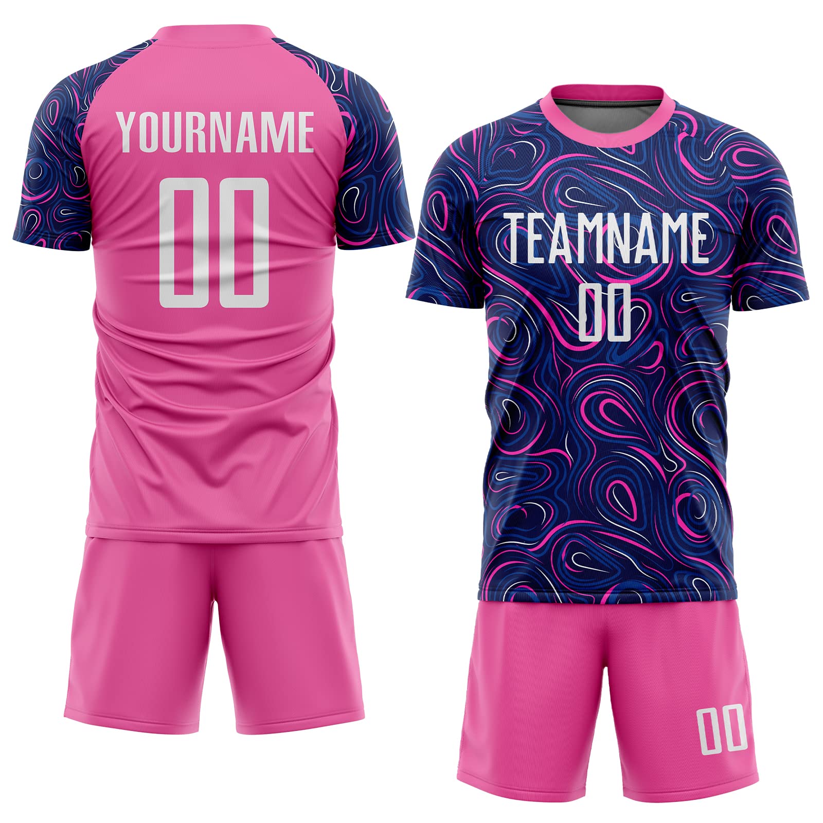 Custom Soccer Jerseys Personalized Sports T-Shirts & Shorts Sets Design Team Uniforms for Women Men Youth Boys