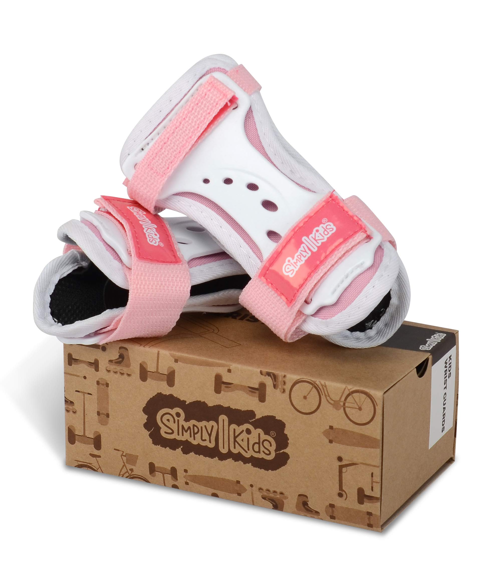 Simply Kids Wrist Guards for Children Youth Toddler Girl Boy - Wristsavers for Bike Skateboard Roller Skating Snowboarding