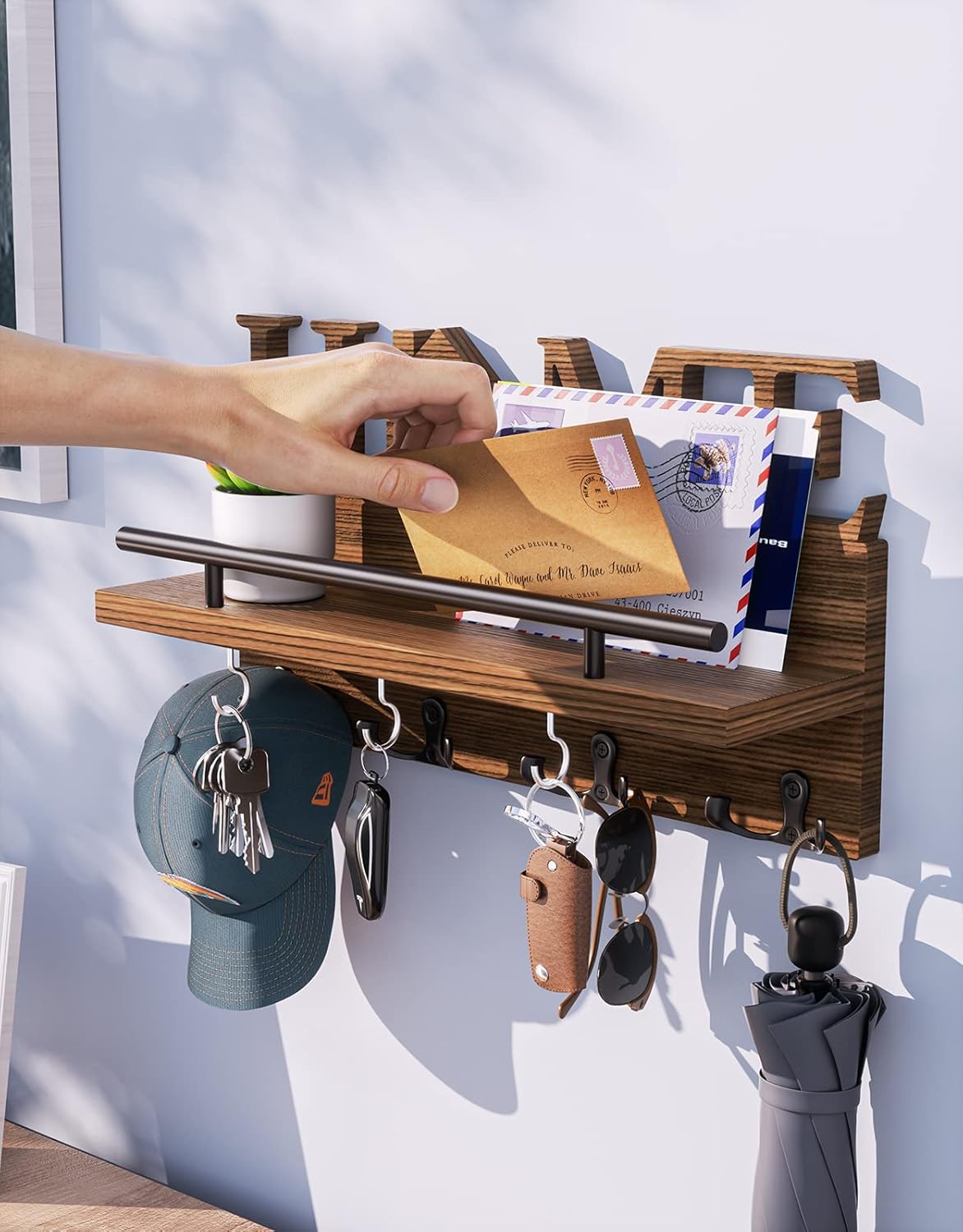 Wall-Mounted Key Holder