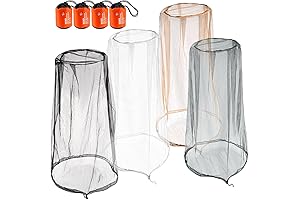 Mosquito Head Net Mesh with Drawstring for Outdoor Activities