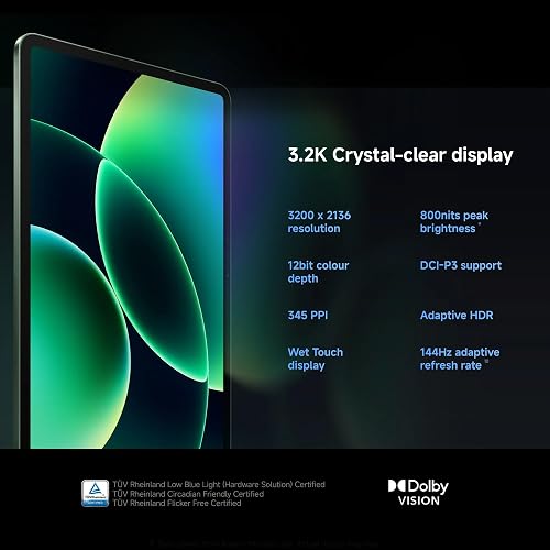 XIAOMI Pad 8 Pro Pine Green 12G RAM 512G ROM - 5