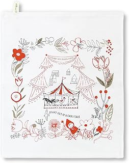 金野タオル 日本製 キッチン タオル 抗菌 防臭 赤ずきんちゃん ループ付き 約32×38cm 泉州 クロス ふきぴか