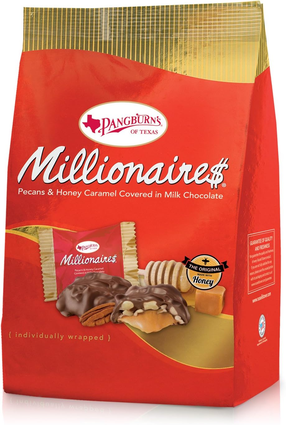 Pangburns Millionaire Gusset Bag, 16.75 Ounce