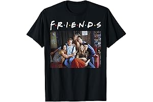 Friends TV Show Group Portrait Silhouette T-Shirt