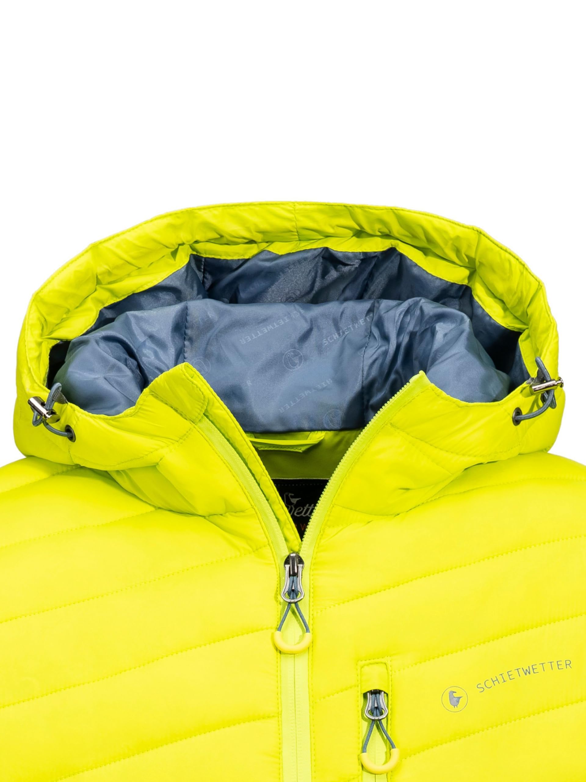 SCHIETWETTER Herren Steppjacke Kapitän Schwarzbart, Männer Winterjacke, Übergangsjacke, Outdoorjacke, Stepp-Optik