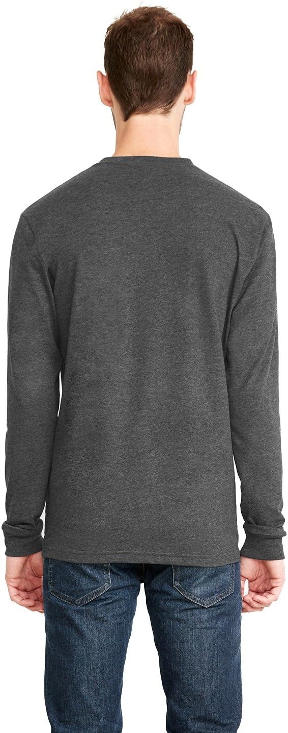 Next Level Sueded Long-Sleeve Crew (6411) - Image 2