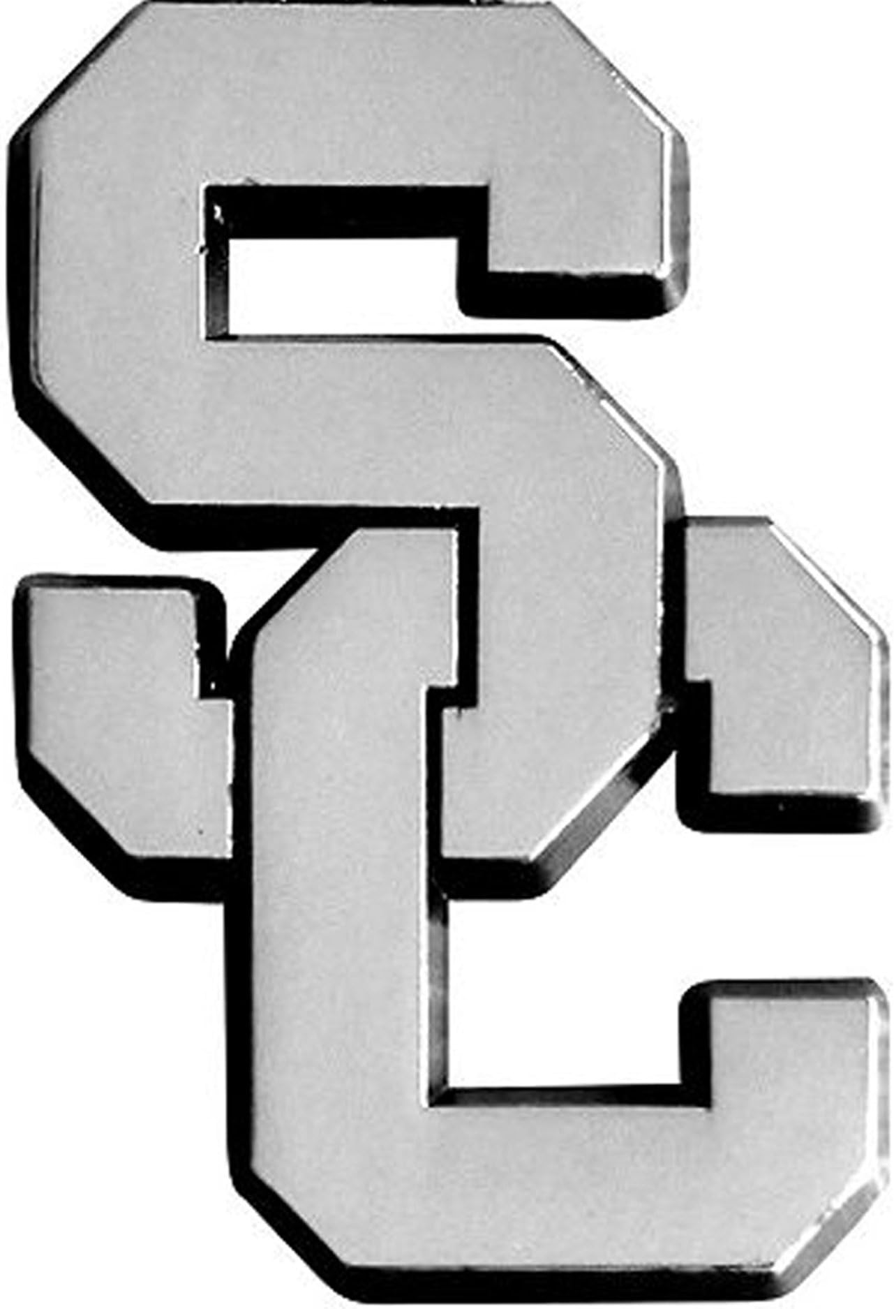 University of Southern California SC Trojans Chrome Metal Auto Truck Car Emblem Badge