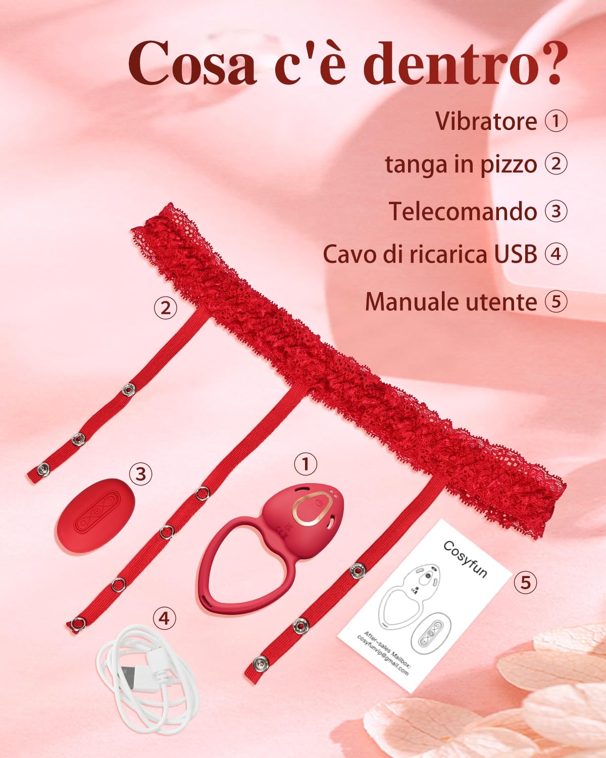 Vibratoreper Donna Clotoride Sexytoysys Coppia, Vibratoreper Donna Professionale Vibratore con Telecomando, Mutandine Vibranti Vibratoriper Donne Sex Toys Coppia Vibratori