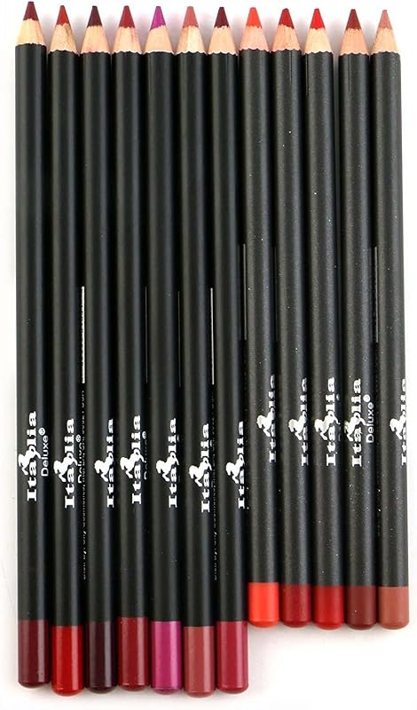 12pc Italia Deluxe Ultra Fine Lip Liner set of 12 color