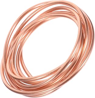 OUNONA Copper Tubing Soft Coil for Air Conditioning and Refrigeration Excellent Thermal Conductivity Easy to Bend and Install for Systems