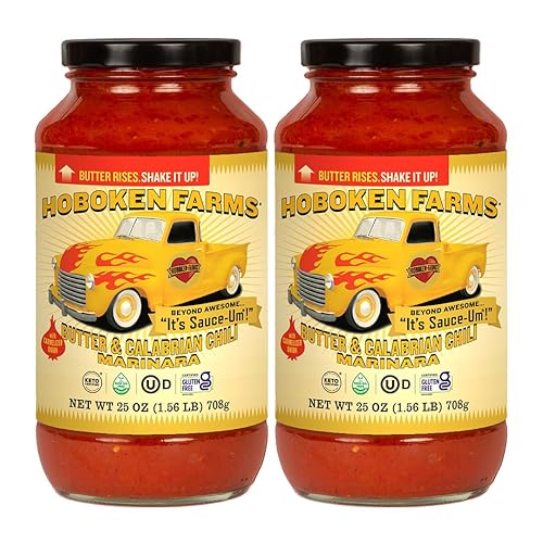 Miniatura 23 de Hoboken Farms Salsa de vodka – Sin azúcar añadido, baja en sodio, sin OMG, sin conservantes, baja en carbohidratos, Keto – Salsa de pasta Better For