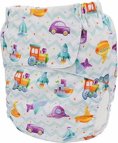 Miniatura 3 de 2 piezas de ropa interior de tela ajustable lavable reutilizable para mujeres y hombres, pañales de tela para adultos, cintura de 26 a 52 pulgadas