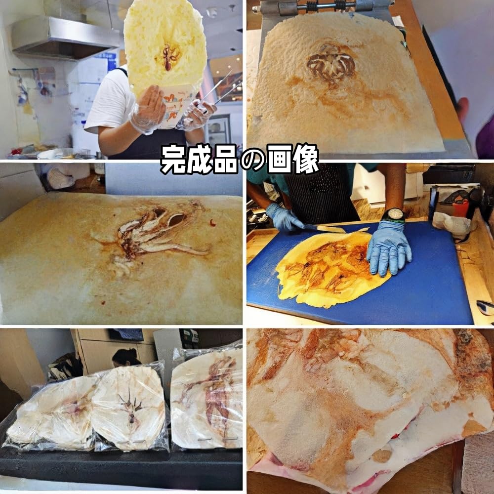 Amazon | Timduシーフード化石ケーキ製造機 イカ焼き機プレス エビ