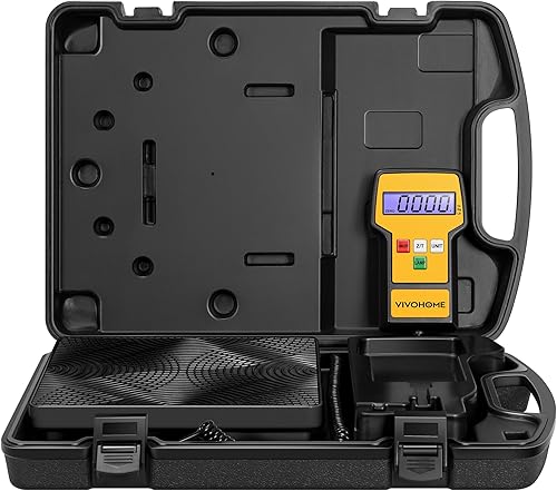 Miniatura 6 de VIVOHOME Bomba de vacío HVAC de una sola etapa de 4.5 CFM 13 HP 110V con botella de aceite y 220 libras de alta precisión digital electrónica de