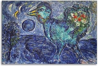 Le Coq Bleu Chagall Poster