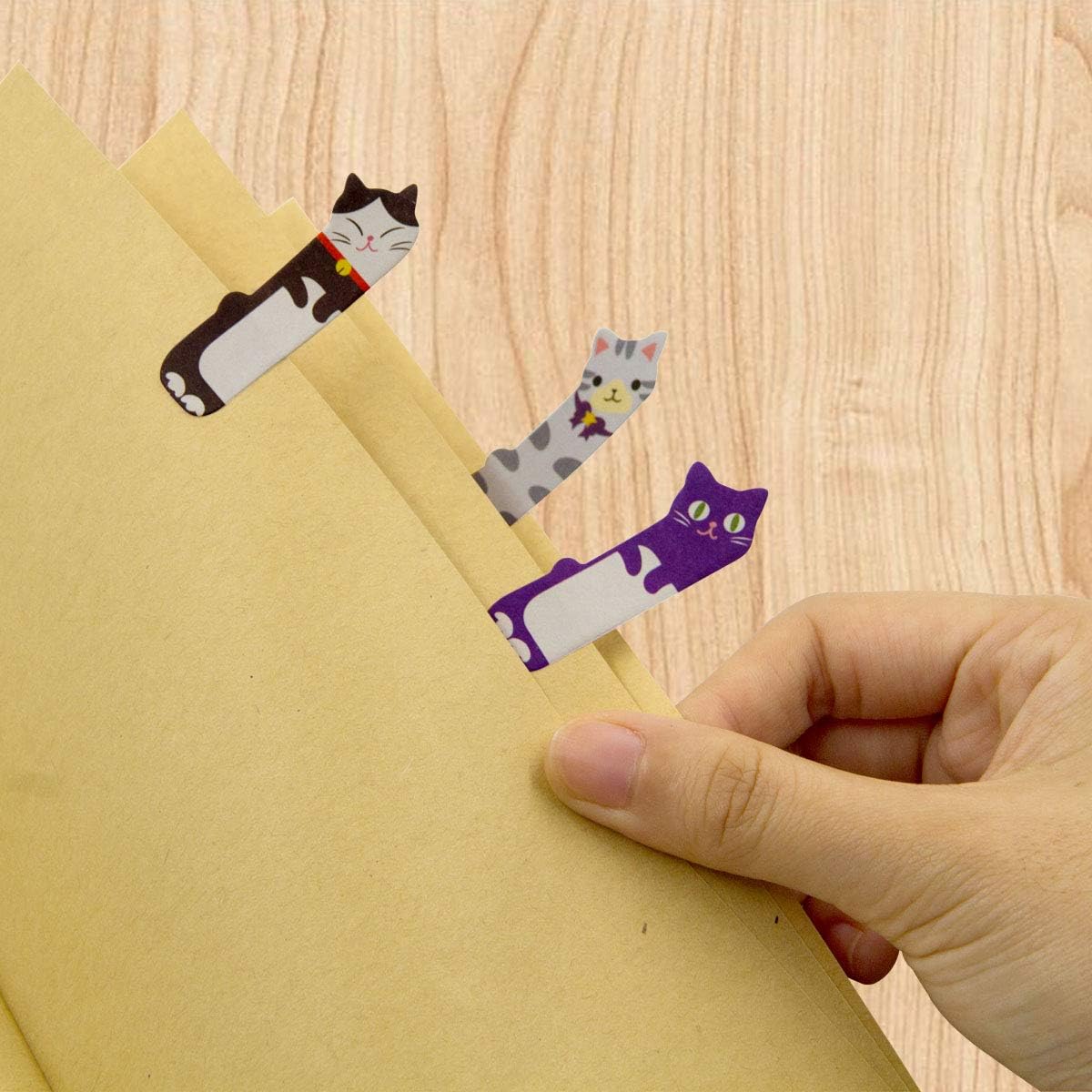 360 Cute Cat Sticky Notes Page Flags Index Tabs for Cat Lovers Kids Office School Gift Idea
