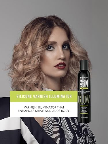 Miniatura 2 de Recamier Professional Salon In Iluminador de barniz de silicona para el cabello con brillo de acabado 8.45oz - Silicona Iluminadora Brillo Extremo