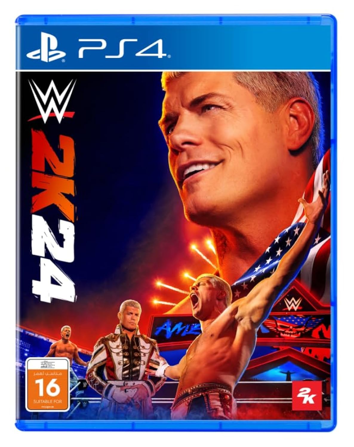 2K Games WWE 2K24 - MCY Version - PS4 PS4 Standard