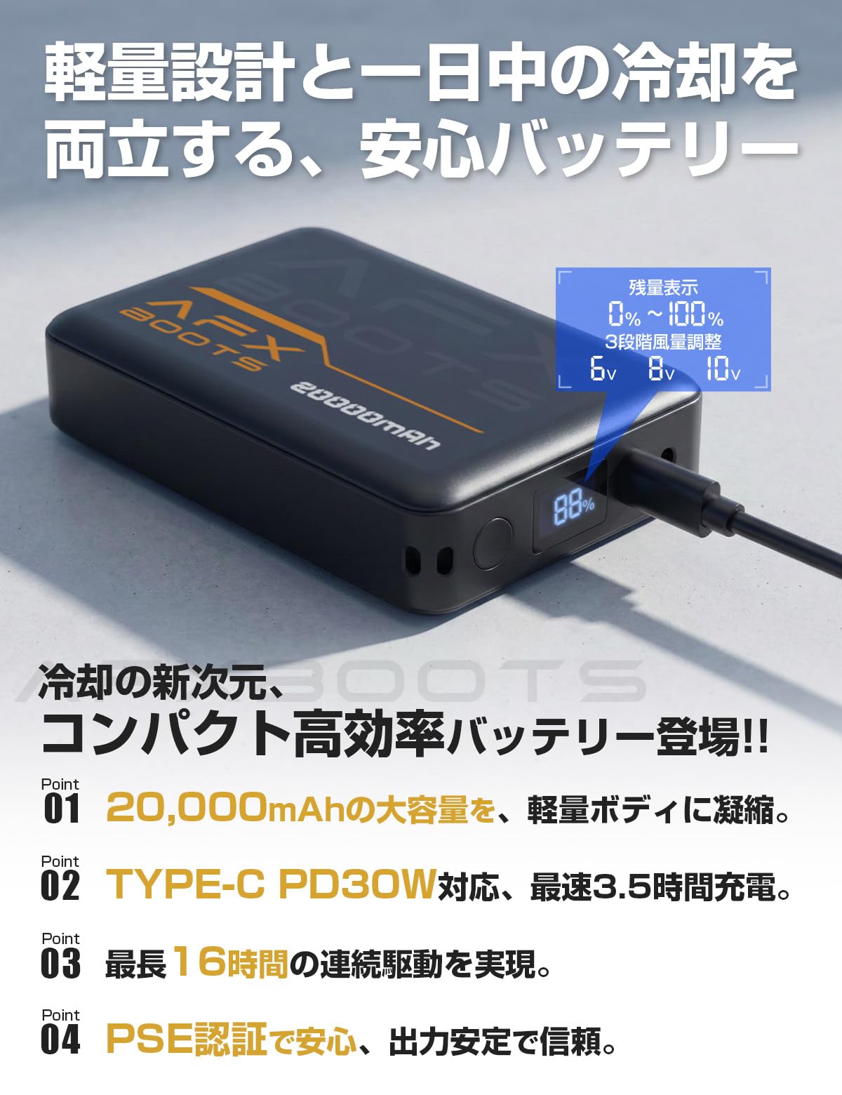 Amazon.co.jp: ペルチェ ベスト 最大-20℃ 110mmペルチェ素子搭載