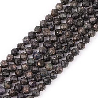 JOE FOREMAN AA Grade 3mm Natural Multicolor Australia Opal Gemstone Quartz Faceted Round Tiny Small Spacer Beads for Jewelry Making Bracelet Earrings Charms Full Strand 15"