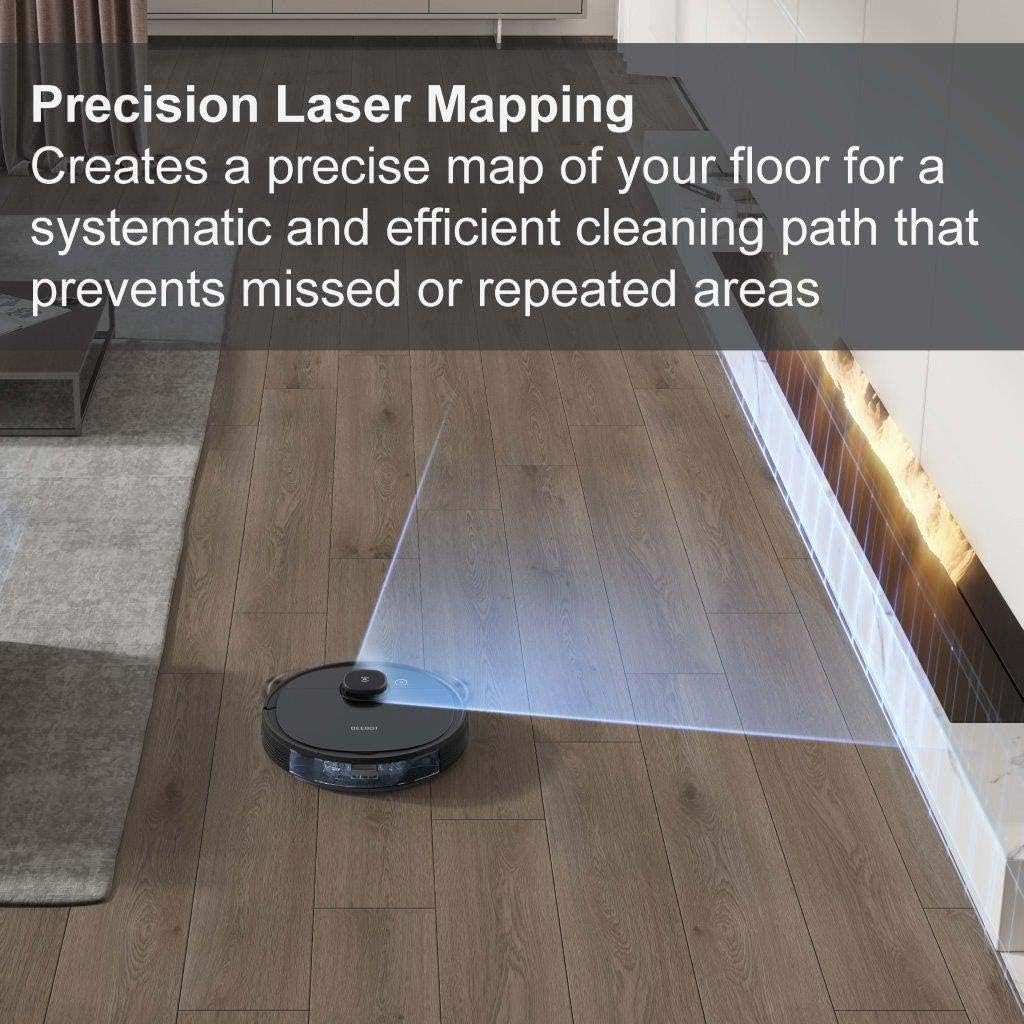 2-in-1 Robot Vacuum & Mop with Laser Navigation, App Control, 3-Hour Runtime 3