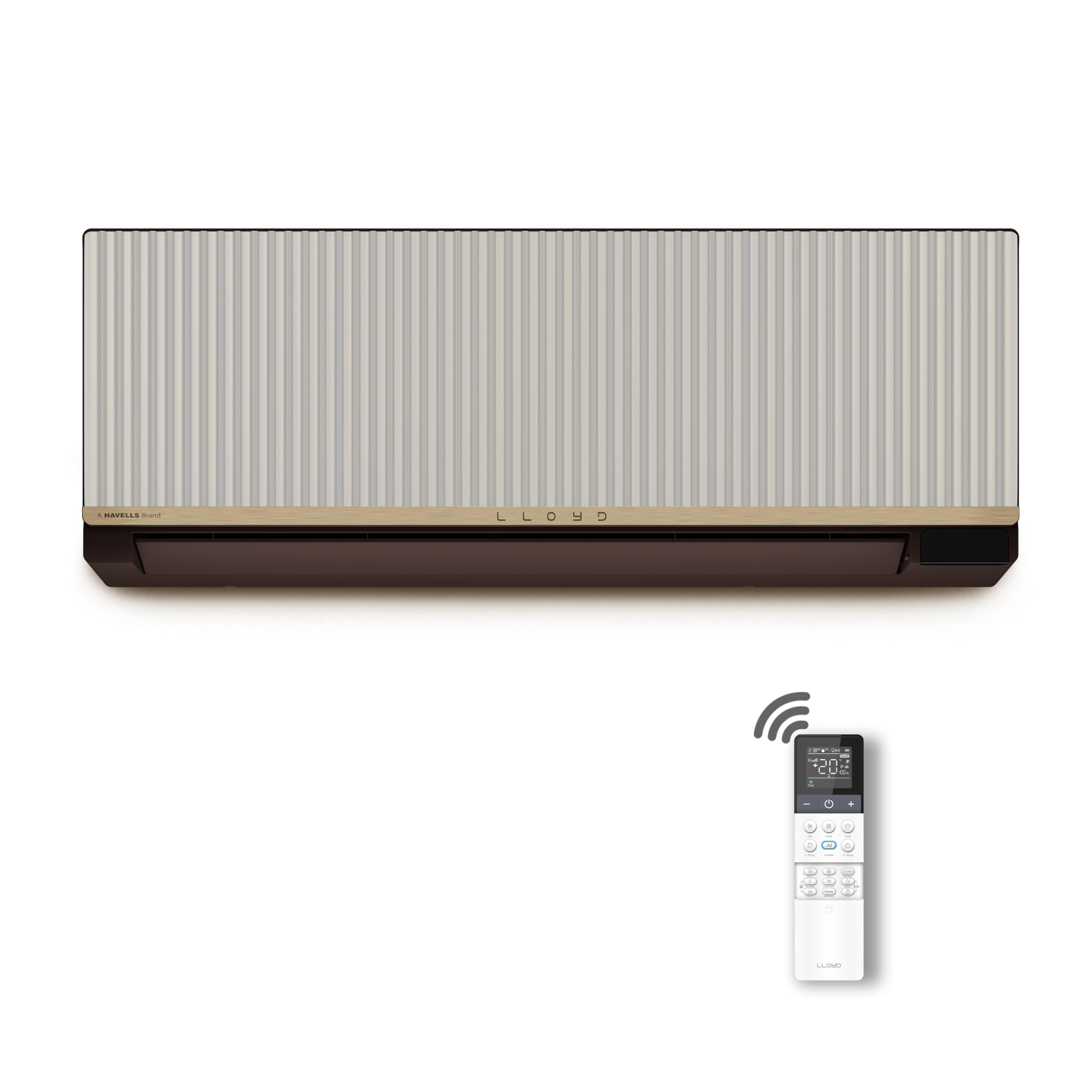 Lloyd Stunnair 1.5 Ton 5 Star AI Smart Wi-Fi Inverter Split AC (6 in 1 Expandable, Cools Up To 60°C, Find Me, Mood Lighting, In-Built Air Purifier, Direct Voice Command, Beige & Cocoa, GLS19V5ASOQZ)-image-6