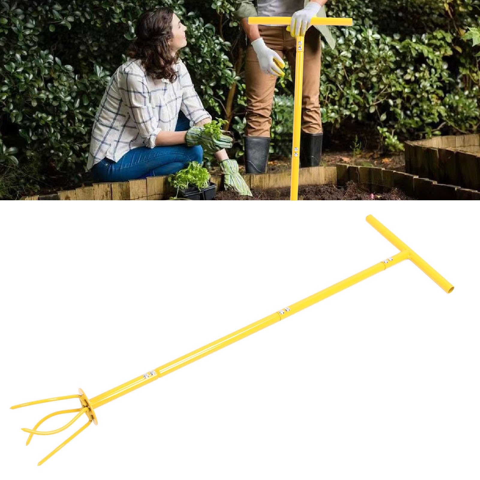 Twist Tiller, Easy to Use Garden Claw Cultivator Portable for Ventilation for Lawn