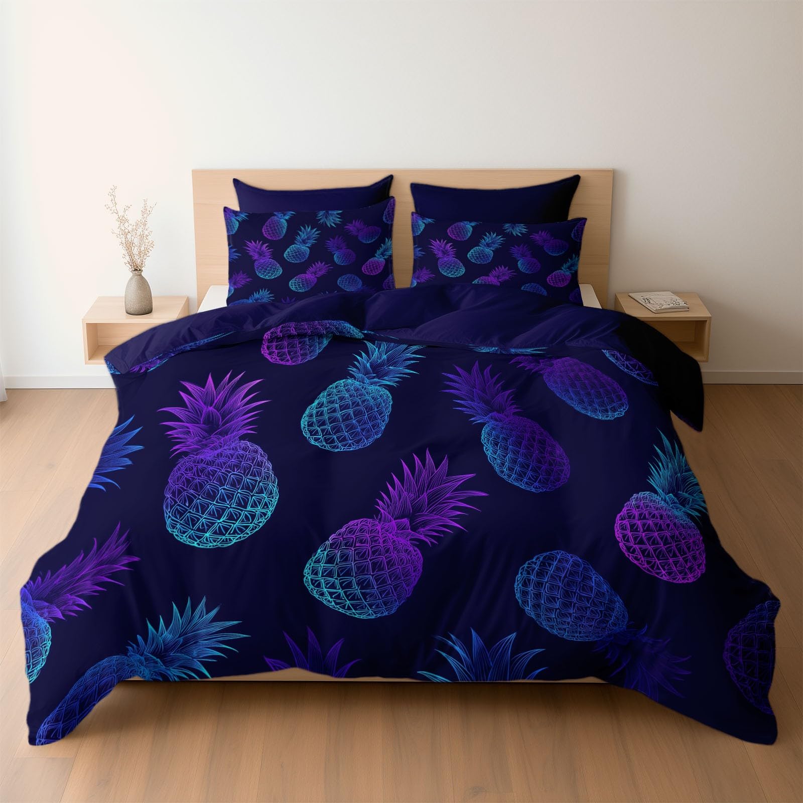 Housse de couette tropicale 90x190 pour dynamiser une chambre d'ado