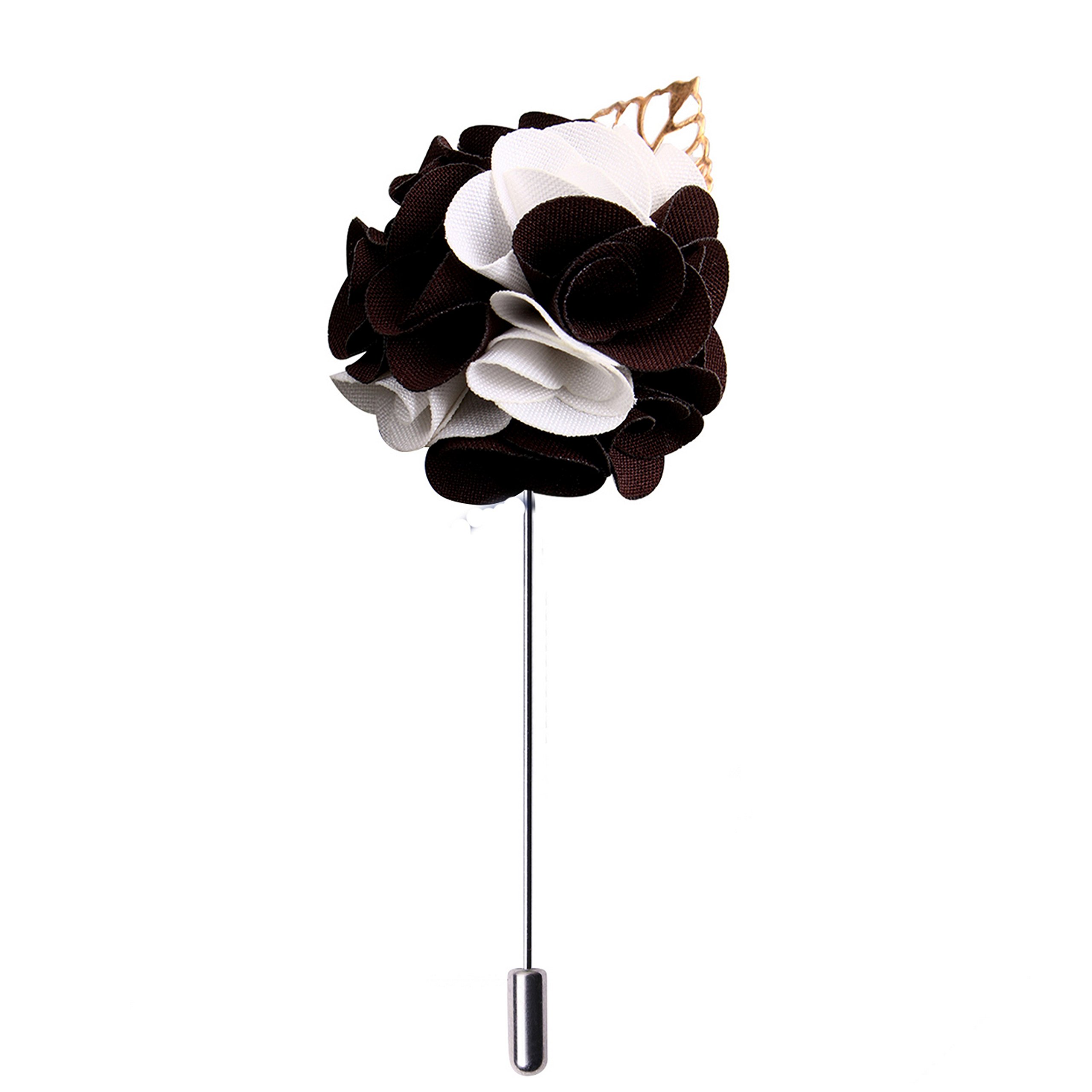 Peluche Exotic Delight - Brown Colored Brooch/Lapel Pin for Men (B01NH0IHFS) Amazon Price History, Amazon Price Tracker