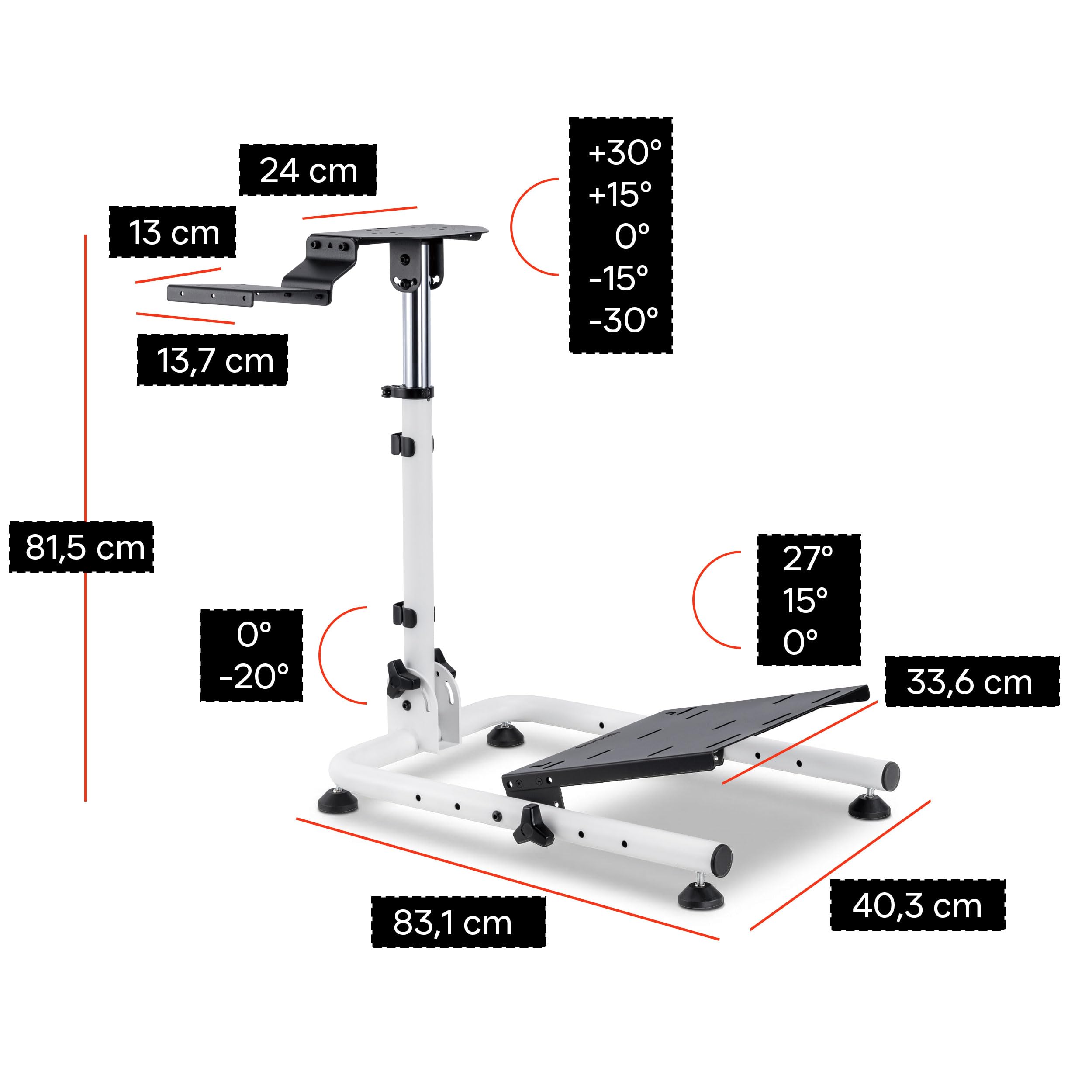 VDD Radständer - Rennsport Radständerhalter - Rennsport Cockpit - logitech - fanatec