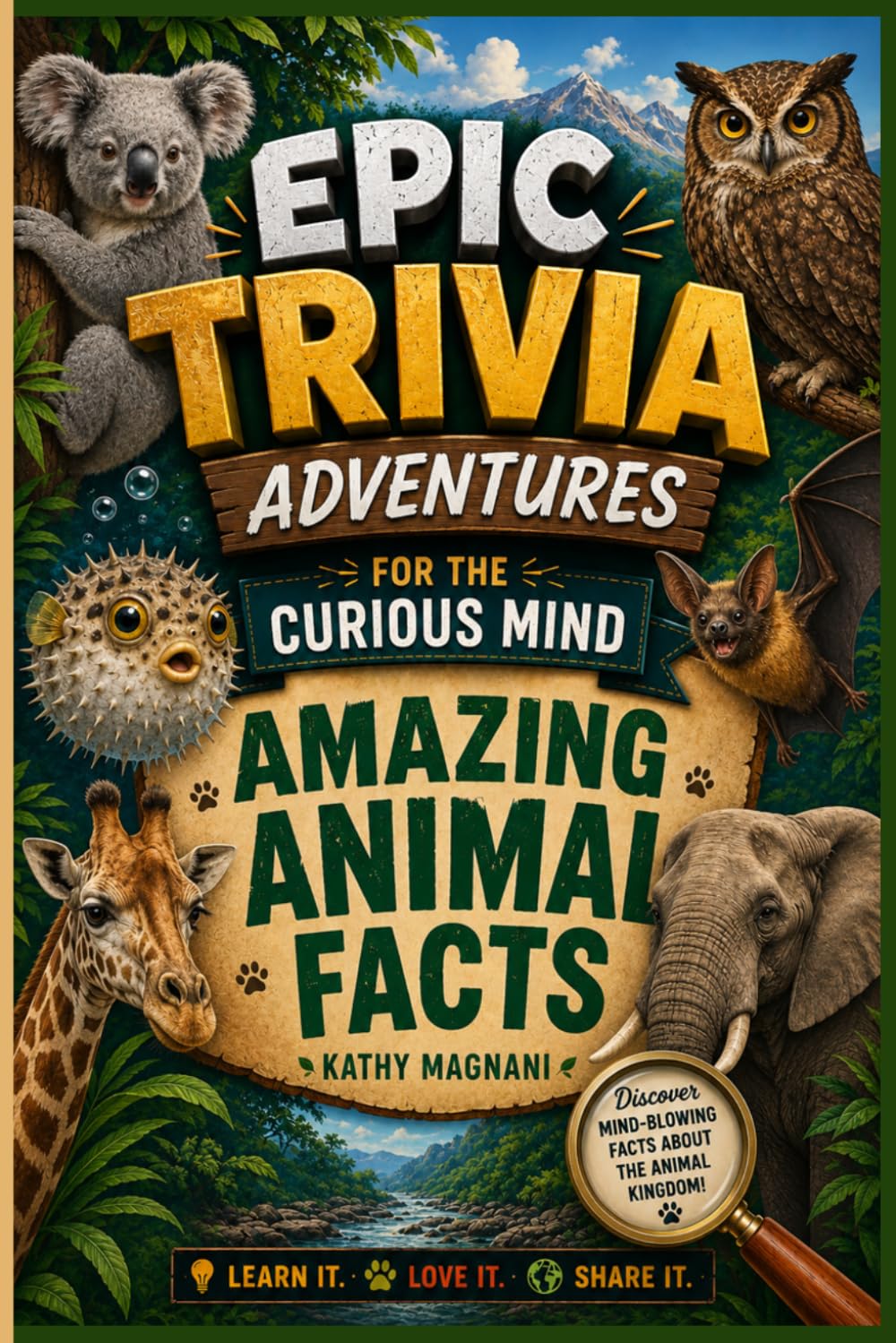 Epic Trivia Adventures For The Curious Mind: Amazing Animal Facts