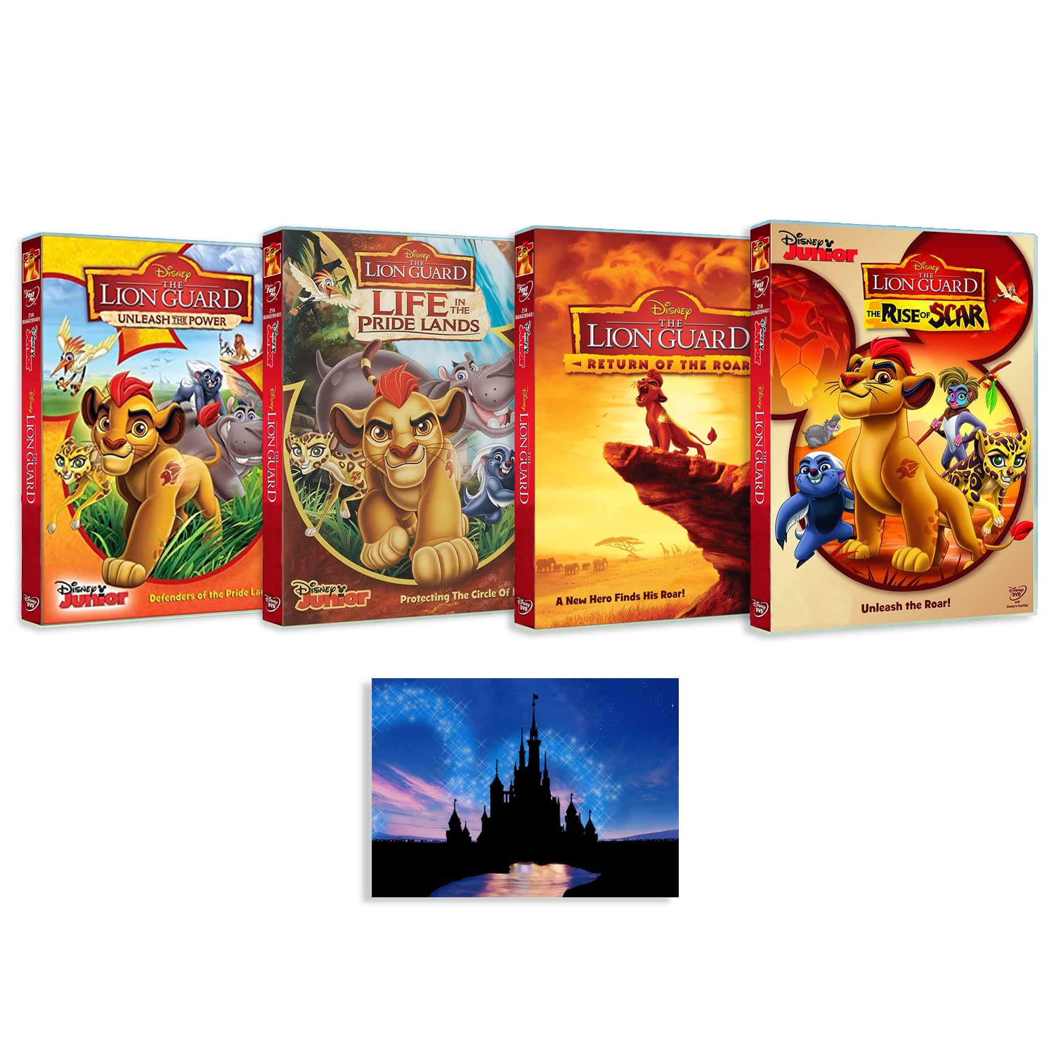 Generic Coleção De Dvd Da Guarda Do Leão: Liberte O Poder / Vida