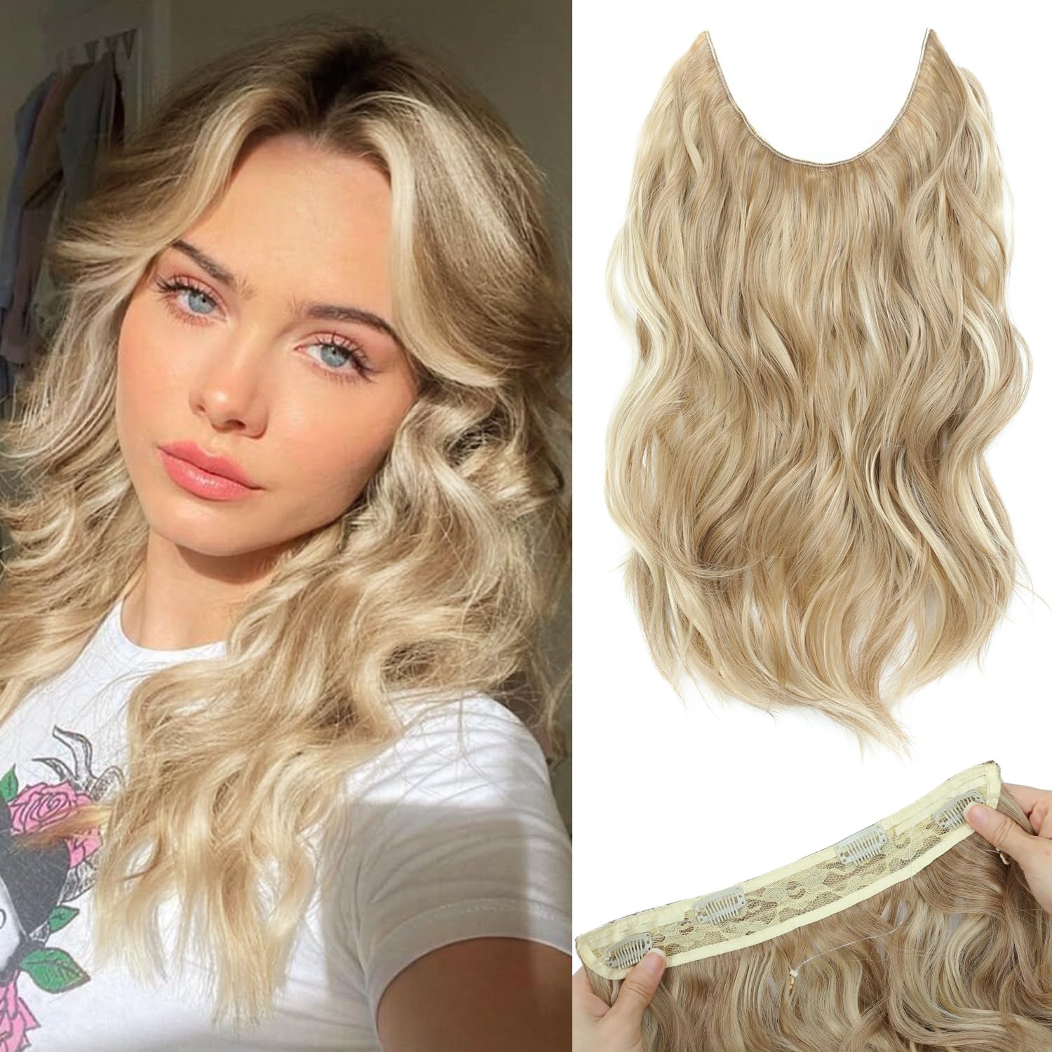 Morichy Invisible Wire Hair Extensions