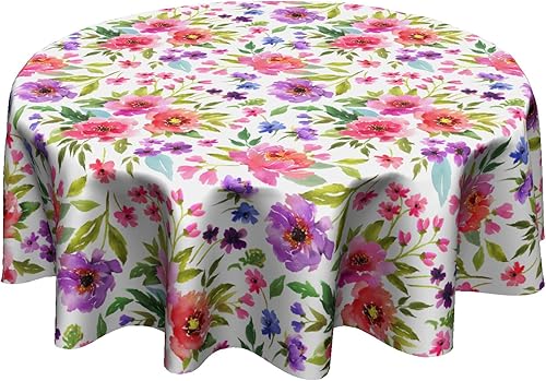 Miniatura 26 de Mantel redondo de música de 60 pulgadas – Mantel de piano clásico negro y blanco para mesa de instrumentos musicales para cocina, patio, picnic al