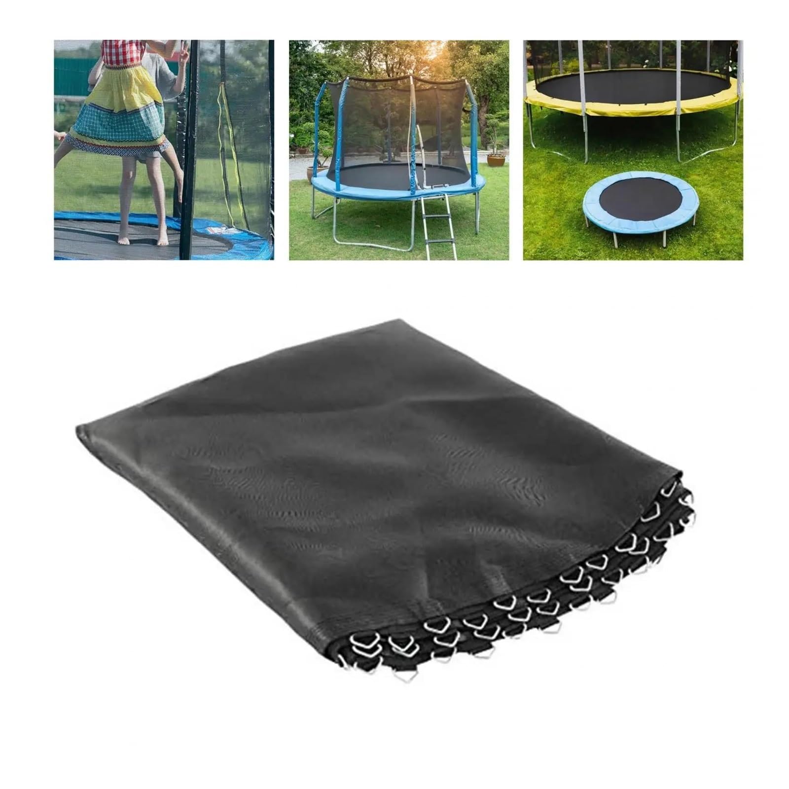 Colchoneta Recambio Exterior Trampolín Estera De Trampolín Reutilizable Comercial Al Aire Libre Duradero Entrenamiento Redondo Almohadilla De Salto