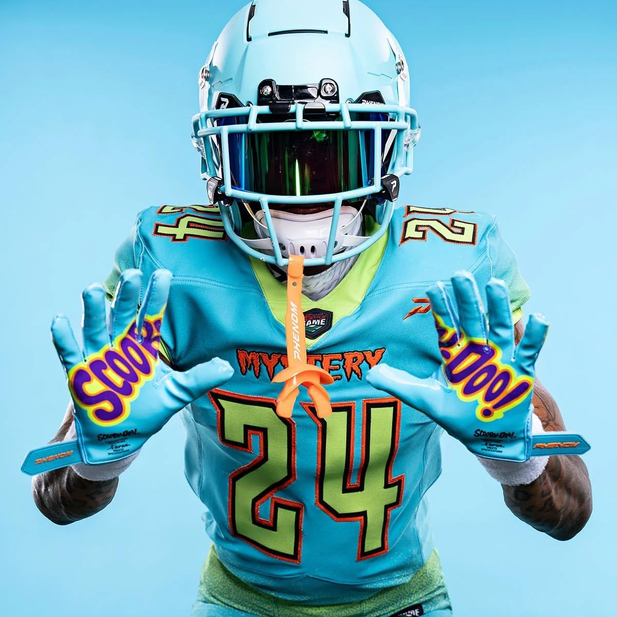 Phenom Elite Football Gloves - VPS1 | Lightweight, Super Sticky Receiver Gloves for Adults & Kids | Elite Grip & Comfort