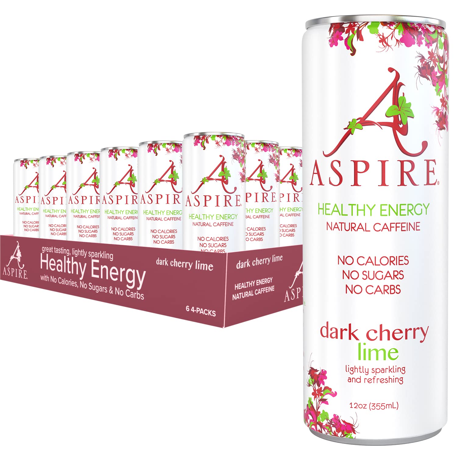 Buy Aspire y Energy Drink with Natural Caffeine No Calories, Sugar