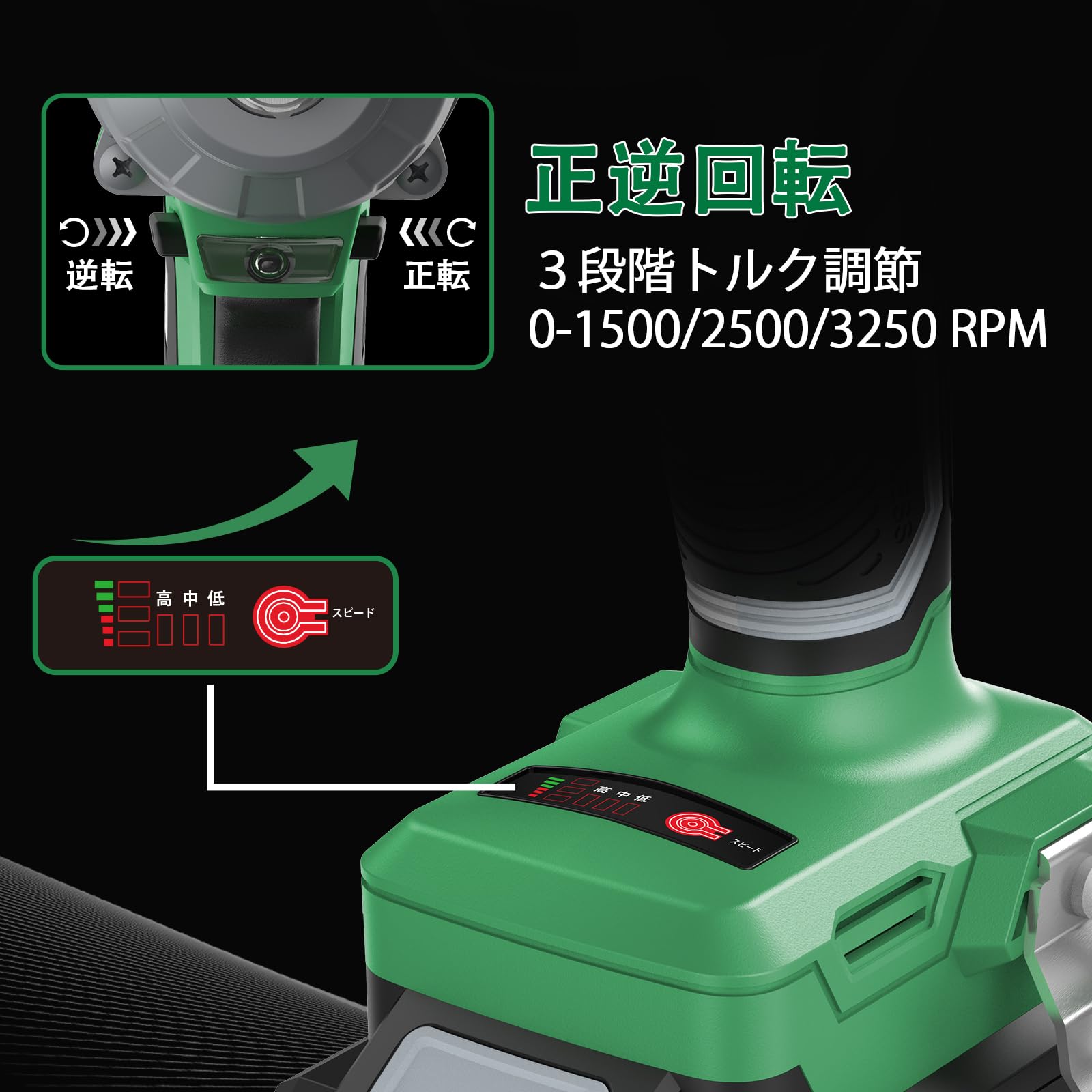 Amazon | ALTOCRAFT（アルトクラフト）インパクトレンチ ブラシレス  