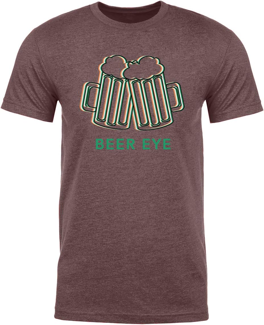 Funny Beer Eye St Patrick's Day Shirts, Nice Graphic Tees, Funny Men's Shirts!