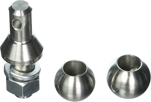 Miniatura 1 de Convert-A-Ball Sistema 1 vástago de acero inoxidable + 1-78 y 2 bolas de enganche de remolque