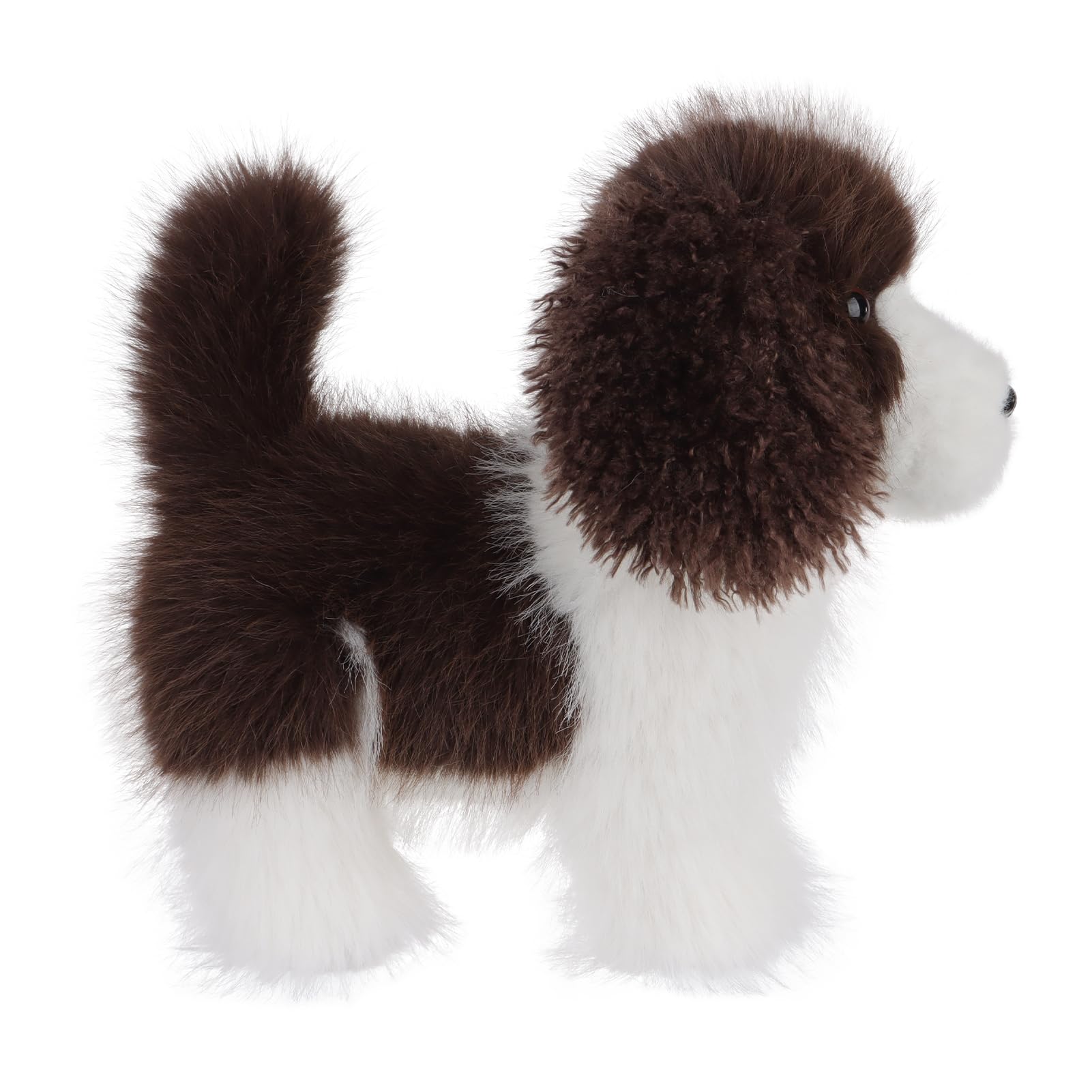 Apricot Lamb Henry Dachshund Plüschtier – Weicher, Flauschiger Dackel, 20 Cm Groß, Handgefertigt, Für Kinder & Als Kuscheltier