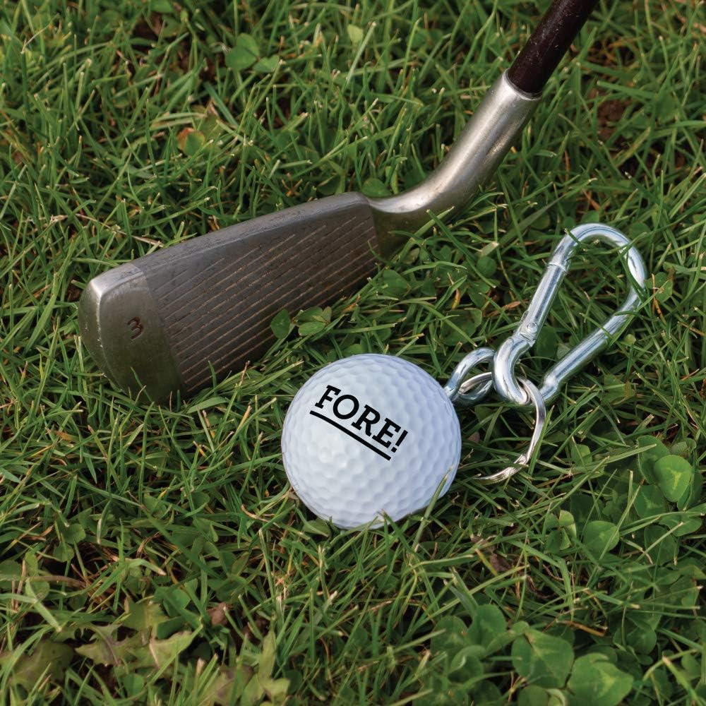 Golf Novelty Gift, Bottle Opener from real Golf Ball, Unique Tool + Keychain for Bag, Golf Accesories, The BeerWedge