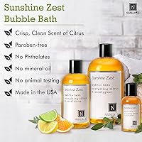 Vista 3 de Nabila K Rose Garden & Sunshine Zest Bubble Bath Bundle 8oz